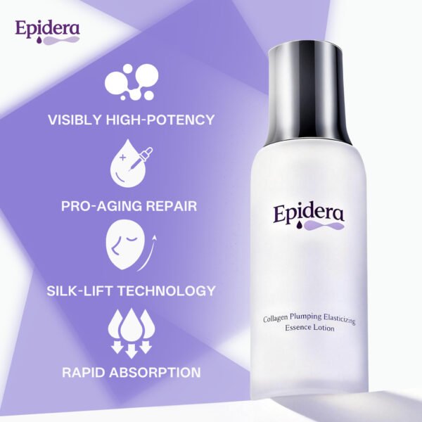 【Epidera】Collagen plumping and elastic anti-aging essence lotion （free teeth whitening strips）